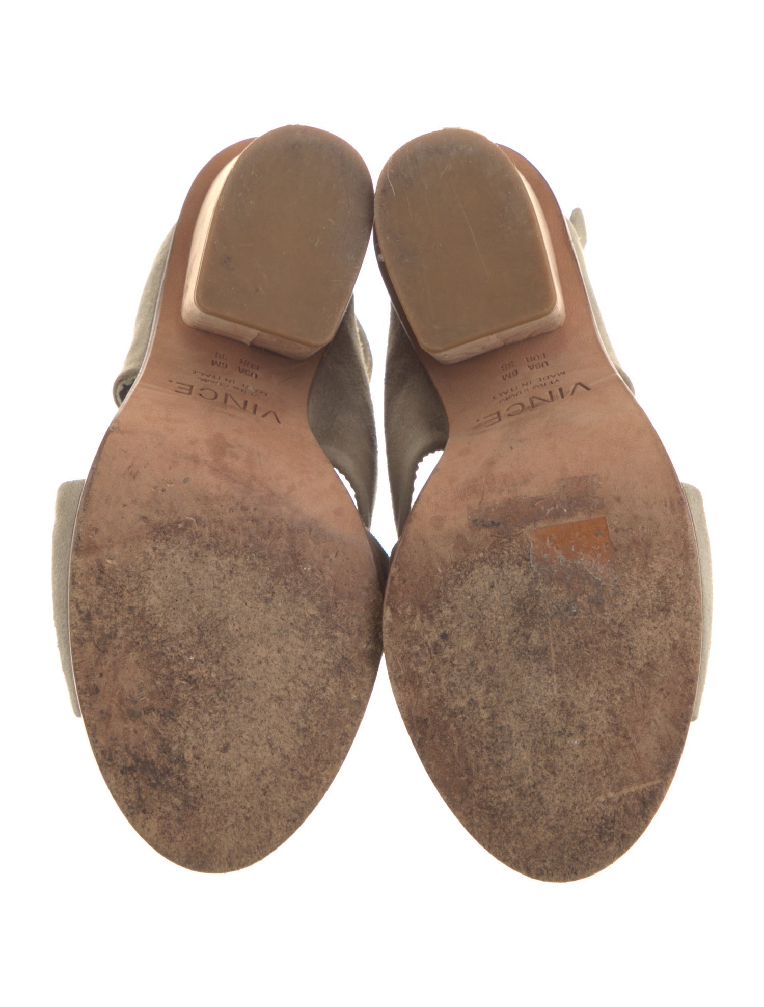 Vince Suede Slingback Sandals